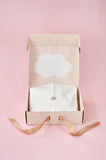 Babypresent Bunny skallra rosa
