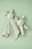 Babypresent Bunny skallra grön