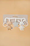 Barnvagnshänge teddy/bunny