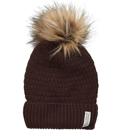 Enfant Beenie Mössa Fejkpäls