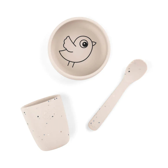 Silicone first meal set - Birdee