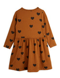 Basic hearts l/s dress