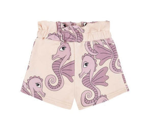 Seahorse paperbag shorts