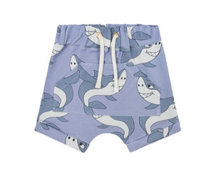 Shark blue shorts